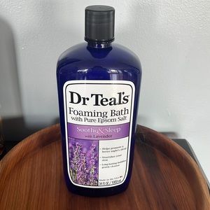 Dr Teals Foaming Bath Epsom Sal Sooth & Sleep Lavender 34 Oz NEW